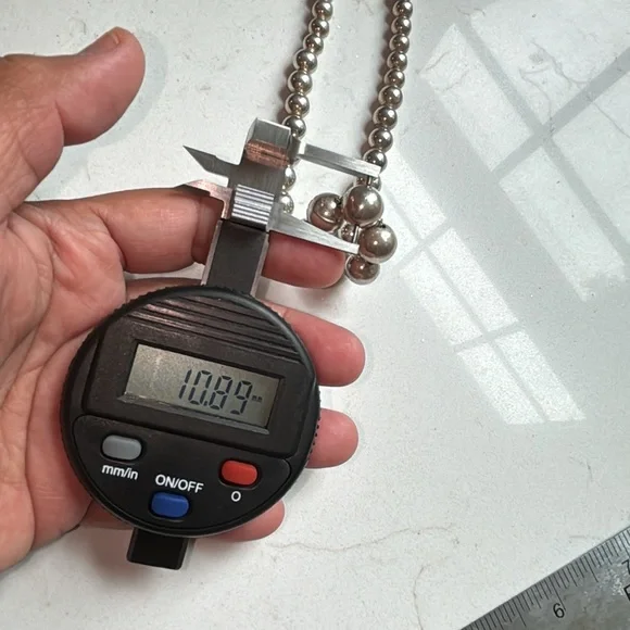 Tiffany & Co. Sterling Silver Graduated Bead Necklace - Picture 4 of 15